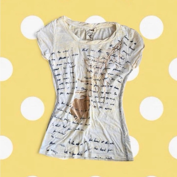 Guess Tops - Guess yellow tshirt
